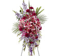 Purple & Pink Lily Standing Spray