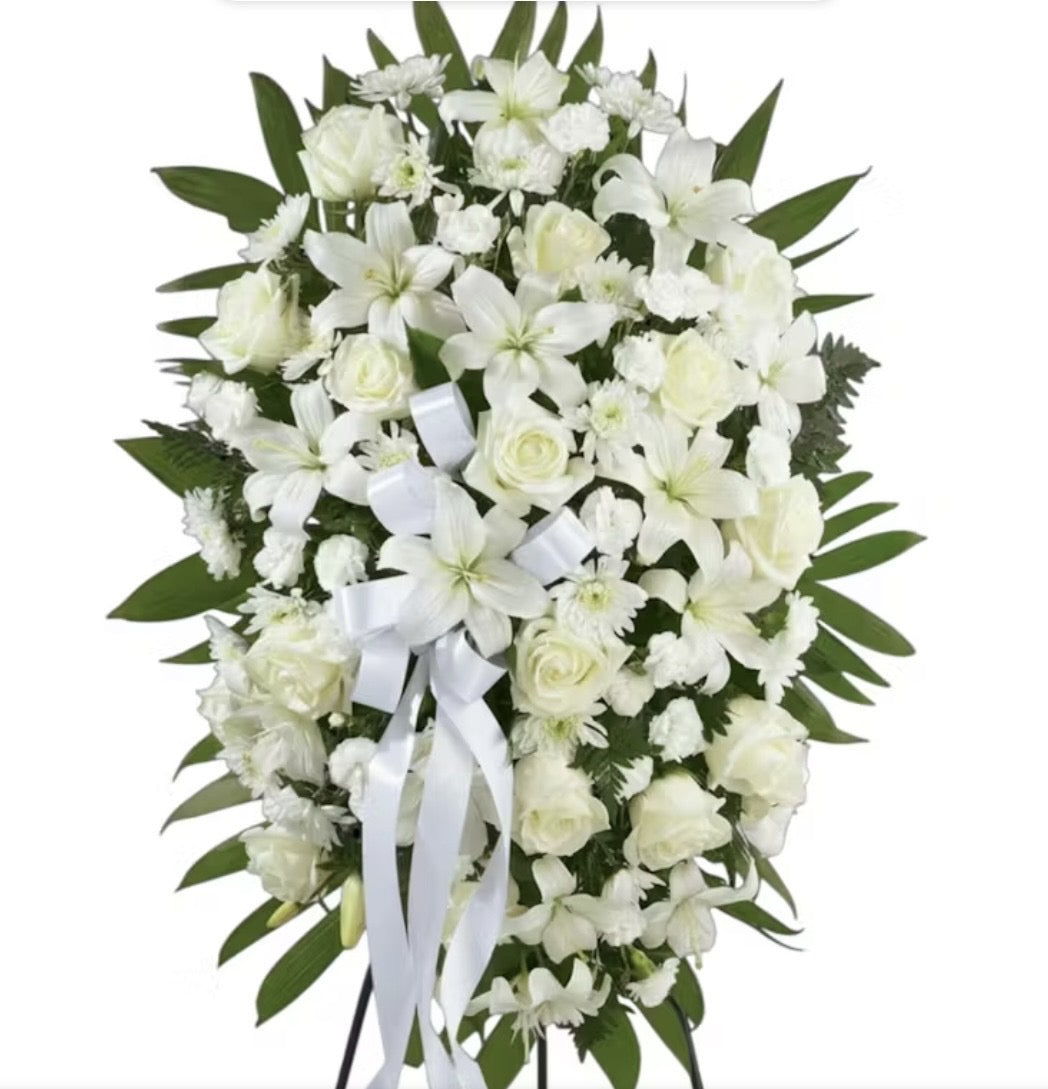 EXQUISITE TRIBUTE STANDING SPRAY