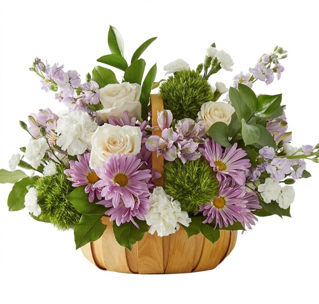 Lavender Meadows Basket