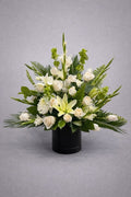 PEACEFUL TRIBUTE CERAMIC ARRANGEMENT