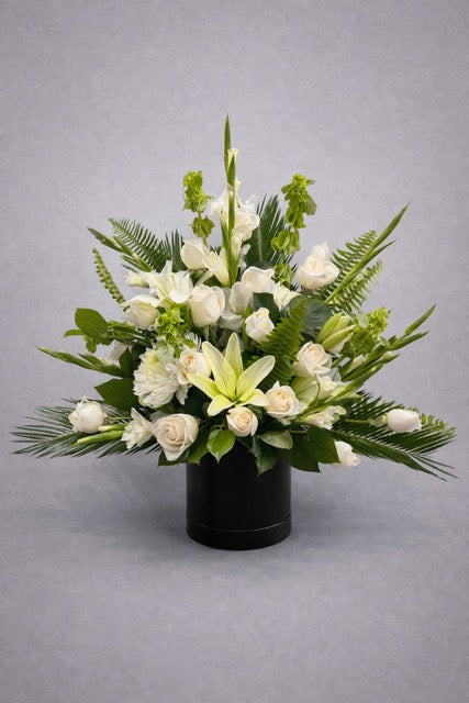PEACEFUL TRIBUTE CERAMIC ARRANGEMENT