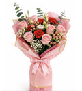 ROSE ROMANCE HAND-TIED BOUQUET