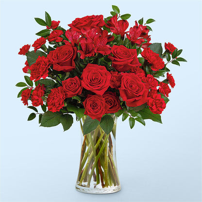 Bouquet de rubis brillants